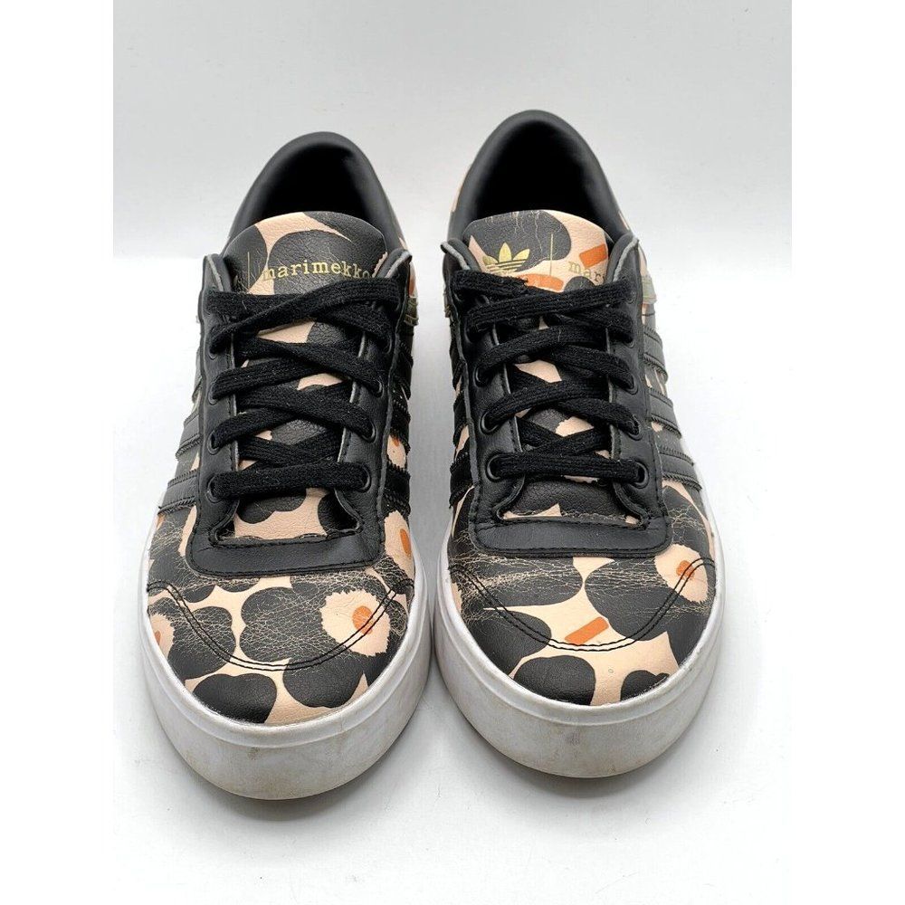 Adidas x Marimekko Floral Camo Athletic Sneakers Shoes Women's Size 7 - Picture 6 of 13